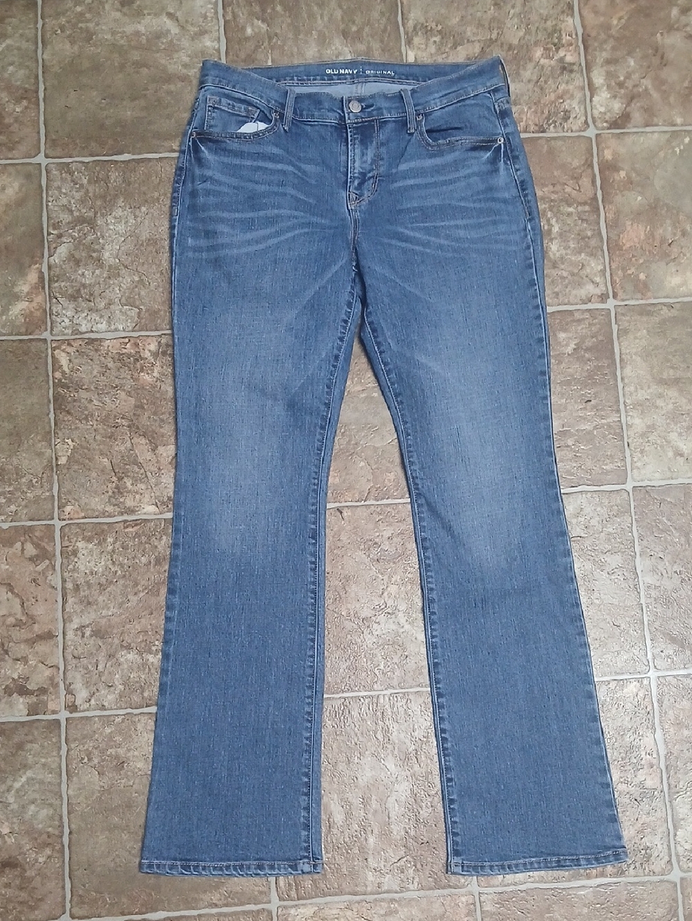 EUC Old Navy Bootcut Mid Rise Jeans With Whiskers Size 2S